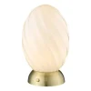 Twist Bordslampa 22cm Opal/Mässing