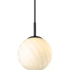 Twist Fönsterlampa Ø15cm Opal/Svart