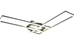 Twister Plafond LED i borstat stål