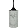 Ugglan Fönsterlampa 8cm Vit