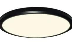 Ultra Light Plafond Ø30cm LED 3-Steg DIM Minne 3000K 1600lm 18W(150W) Svart IP54