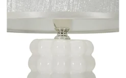 Unico Bordslampa 33cm Vit/Silver