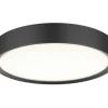 Universal Plafond Ø43cm LED 3-Steg DIM 3000K 2880lm 36W(250W) Svart IP44