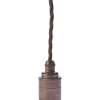 Upphäng U17 Brun kabel, Antik