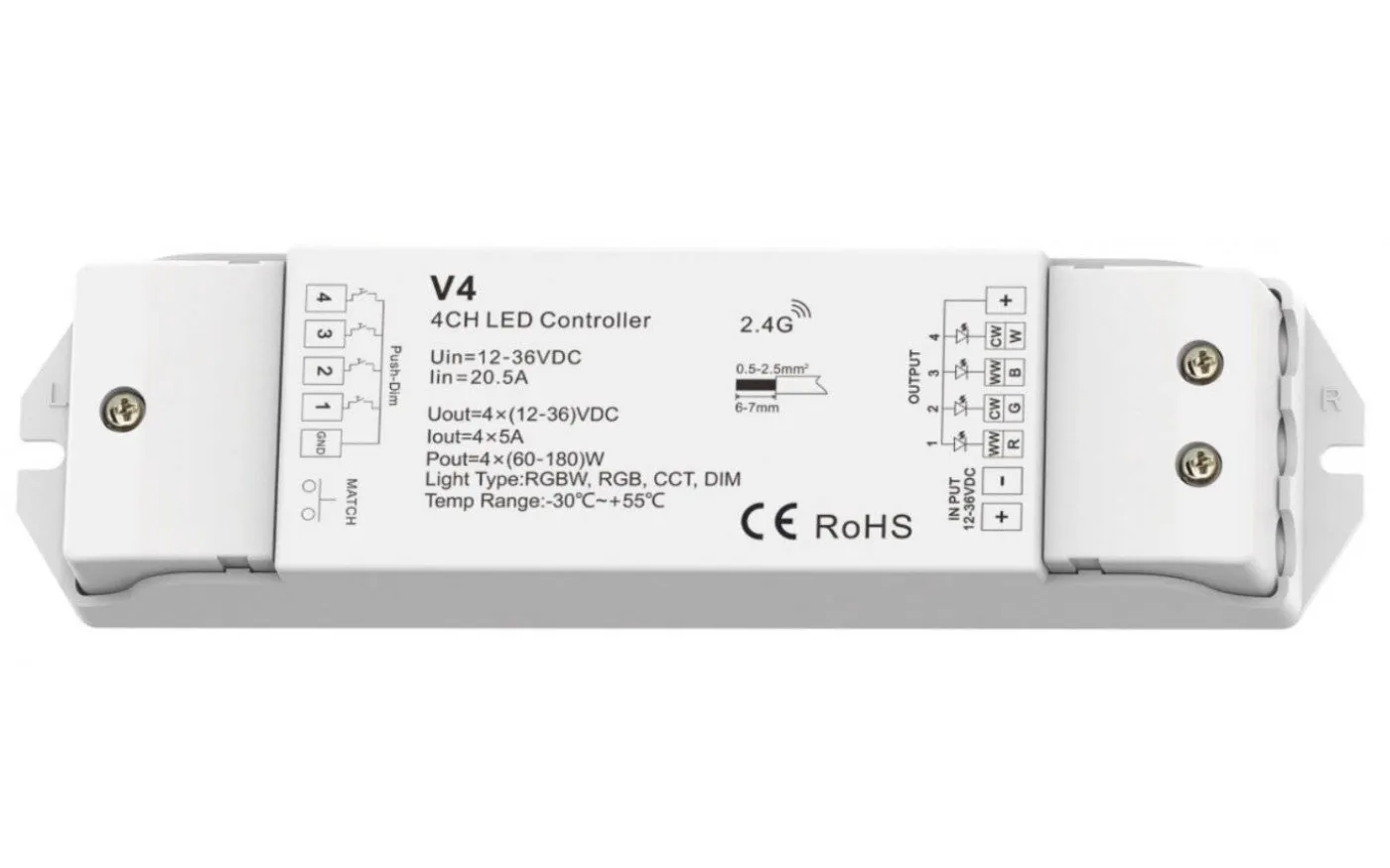 V4 Mottagare (passar till R6,R7,R8,T21,T22,T24)