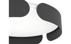 Valcasotto Plafond 37cm LED 3000K 21,6W Svart