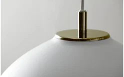 Valencia Taklampa 32cm Vit/Mässing