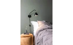 Valencia Vägglampa 1L 45cm Svart/Mässing