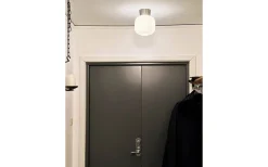 Vanja Plafond 20cm Vit/Stål