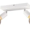 Vannes Spotlight 2-delad E27 mattvit