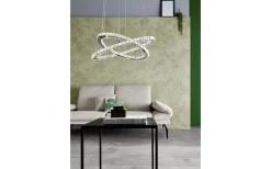 Varazzo Taklampa 67cm LED 3000K 29,6W Krom