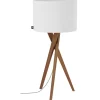 Vega Bordslampa 55cm Ek/Vit