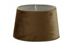 Velutto Oval Lampskärm 20cm Tobacco