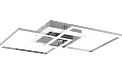 Venida Plafond LED fyrkantig krom 4000K