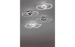 Venida Plafond LED rund svart