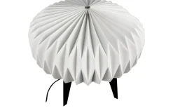 Ventnor Bordslampa 34cm Vit Pappersskärm/Svart