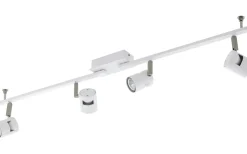 Vergiano Takspotlight 98cm 3-Steg DIM GU10 LED 3000K 4x5W Vit