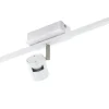 Vergiano Takspotlight 69cm 3-Steg DIM GU10 LED 3000K 3x5W Vit
