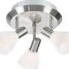 Vero Plafond 3L 33cm Stål/Opal
