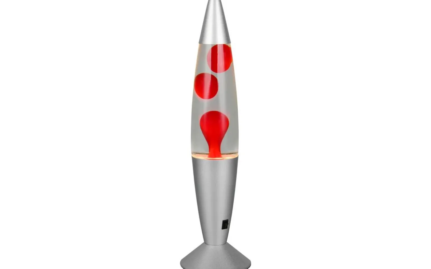 Vesuv Lavalampa 42cm LED Silver