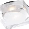 Vetro Infälld Spotlight 7x7cm LED 3W 3000K Aluminium IP44
