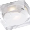 Vetro Infälld Spotlight 9x9cm LED 3W 3000K Klar/Frost IP44
