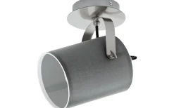 Villabate Vägglampa Nickel/Grå