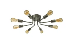 Vincent Plafond 60cm Antik nickel