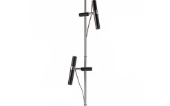 Viper Golvlampa 151cm Svart/Krom LED 2x3W 3000K