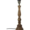 Virkes Lampfot 46cm Brun/Borstad Mässing