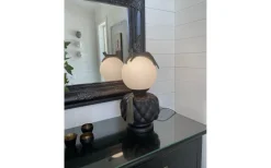 Viva La Diva Bordslampa 45cm Svart/Vit Matt