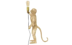 Vivid Bordslampa Apa 55cm Guld