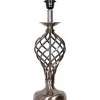 Vridi Lampfot 46cm Antik
