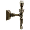Waldorf Vägglampa Antik Silver