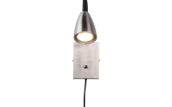 Wanda Vägglampa GU10 borstat stål