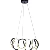 Wave Taklampa 55cm 3-steg DIM Svart