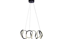 Wave Taklampa 55cm 3-steg DIM Svart