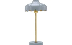 Wells Bordslampa 50cm Denim/Guld
