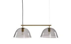 Wendo Taklampa 70cm 2L Mässing/Rök