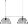 Wendo Taklampa 70cm 2L Nickel/Rök