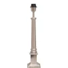 Wexford Lampfot 52cm Antik Silver