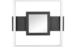Wheeler Plafond LED fyrkantig mattsvart 3000K