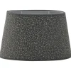 Wilby Lampskärm Oval 20cm Mörkgrå