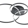 Winona Plafond LED mattsvart RGB