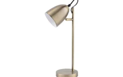 YEP Skrivbordslampa 37cm Antikmässing