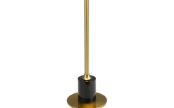 Yoyo Uppladdningsbar Bordslampa 33cm LED 3000K 5,2W Svart/Mässing