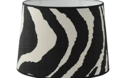 Zebra Lampskärm Ø24cm Svart/Vit