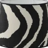 Zebra Lampskärm Ø35cm Svart/Vit