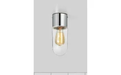 Zen Taklampa Badrum IP44 Krom/Klar