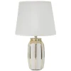 Zenit Bordslampa 40,5cm Vit/Guld